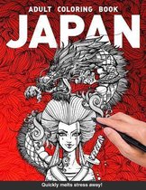 Japan Adults Coloring Book