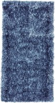 BOTERO - hoogpool - vloerkleed - 110 x 60 cm – blauw
