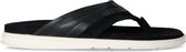 Sacha - Heren - Zwarte suède slippers - Maat 40