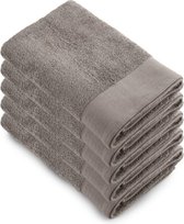 Walra Badlaken Soft Cotton - 5x 70x140 -  - Taupe