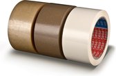 Tesa 04120 Verpakkingstape - PVC - Bruin - 50mm x 66m