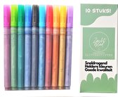 Glitterstiften 10 stuks - Stiften - Glitter - Glitterpennen - Kleuren - Creatief