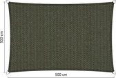 Shadow Comfort® Rechthoekige Schaduwdoek - UV Bestendig - Zonnedoek - 300 x 500 CM - Deep Grey