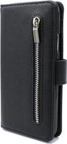 TF Cases | Samsung J7 2017 met rits | Zwart | Bookcase | High Quality |