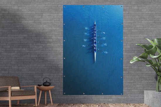 Aviron on the Rivanna River Garden Poster Toile en vrac