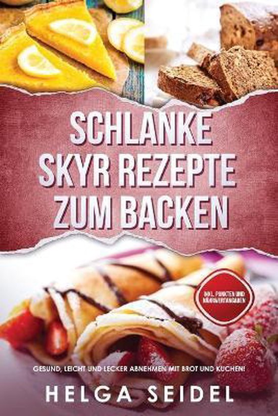 Schlanke Skyr Rezepte zum Backen - cover