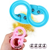 Spiggy fidget toy - fidget speelgoed - fidget toys - fidget spinner - cadeau - gezien op tiktok -  Blauw - 1 stuk