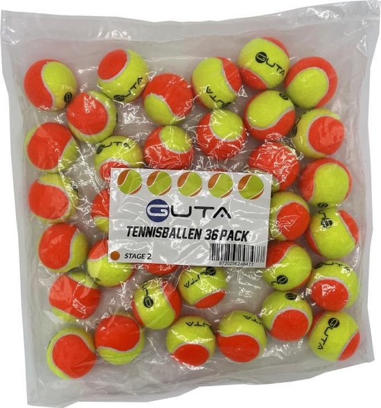 Guta Stage 2 Tennisballen 36-pack