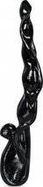 XXLTOYS - Curtis - Dildo - inbrenglengte 17 X 3.5 cm - Black - grote Buttplug - Unieke design Anale Plug - Made in Europe