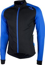 Rogelli Caluso 2.0 Fietsshirt - Lange Mouwen - Heren - Zwart, Blauw - Maat 3XL