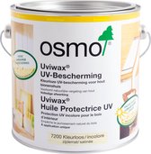 Osmo Uviwax UV-Bescherming 7200 Kleurloos - 0,75 Liter - Beschermt tegen Vergeling | Behoudt de Hout Kleur