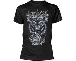 Moonspell Heren Tshirt -S- Wolfheart Zwart
