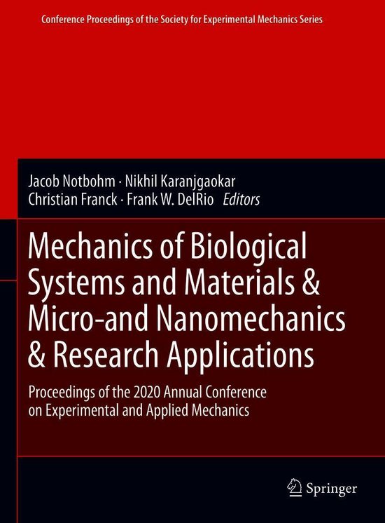 Springer Nature Proceedings excluding Computer Science - Mec ... - cover