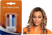 Make-up Stick - Schminkstift - Schminkstick - Rood Wit Blauw - WK - Koningsdag