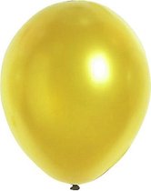 GLOBOLANDIA - Goudkleurige metallieken ballonnen van 29 cm.