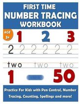 First Time NUMBER TRACING WORKBOOK