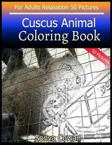 Cuscus Animal Coloring Book For Adults Relaxation 50 pictures