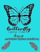 butterfly Coloring Books for Adults Relaxation