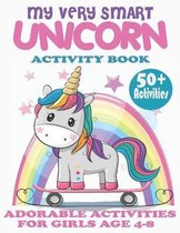 Unicorn Activity Book for Girls Ages 4-8 - My Very Smart Unicorn