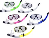 Dunlop Snorkelset - Duikbril + Snorkel - In Verschillende Kleuren - PVC