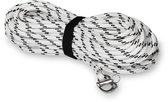 Genuaval kant en klaar 10mm 35 meter zwart fixed snap shackle