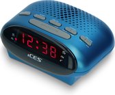 Ices ICR-210 Blue - Wekkerradio - Radio - Sleeptimer - FM-tuner