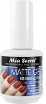 Mia Secret UV/LED Matte Gel Top Coat Voor Gelnagellak - 15ml