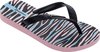 foto van Ipanema Slippers - Maat 35/36 - Meisjes - zwart - roze - lichtblauw