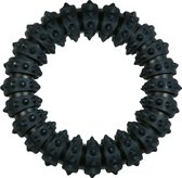 Speelgoed Rubber Ring Gladiator - 15 cm - Zwart - 15 x 15 x 3.5 cm