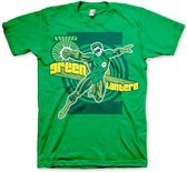 DC Comics Green Lantern Heren Tshirt -L- Classic Groen