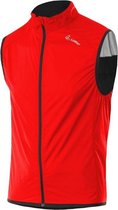 Löffler Fietsjack Wpm Pocket Heren Polyamide/nylon Rood Maat 56