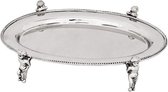 By Kohler Schaal rond zilver metaal met engelen 25x17x6cm (106972)