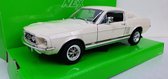 Ford Mustang GT  Fastback 1967 Beige 1:24 Welly Nex