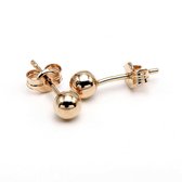 4mm Studs in 14K Gold