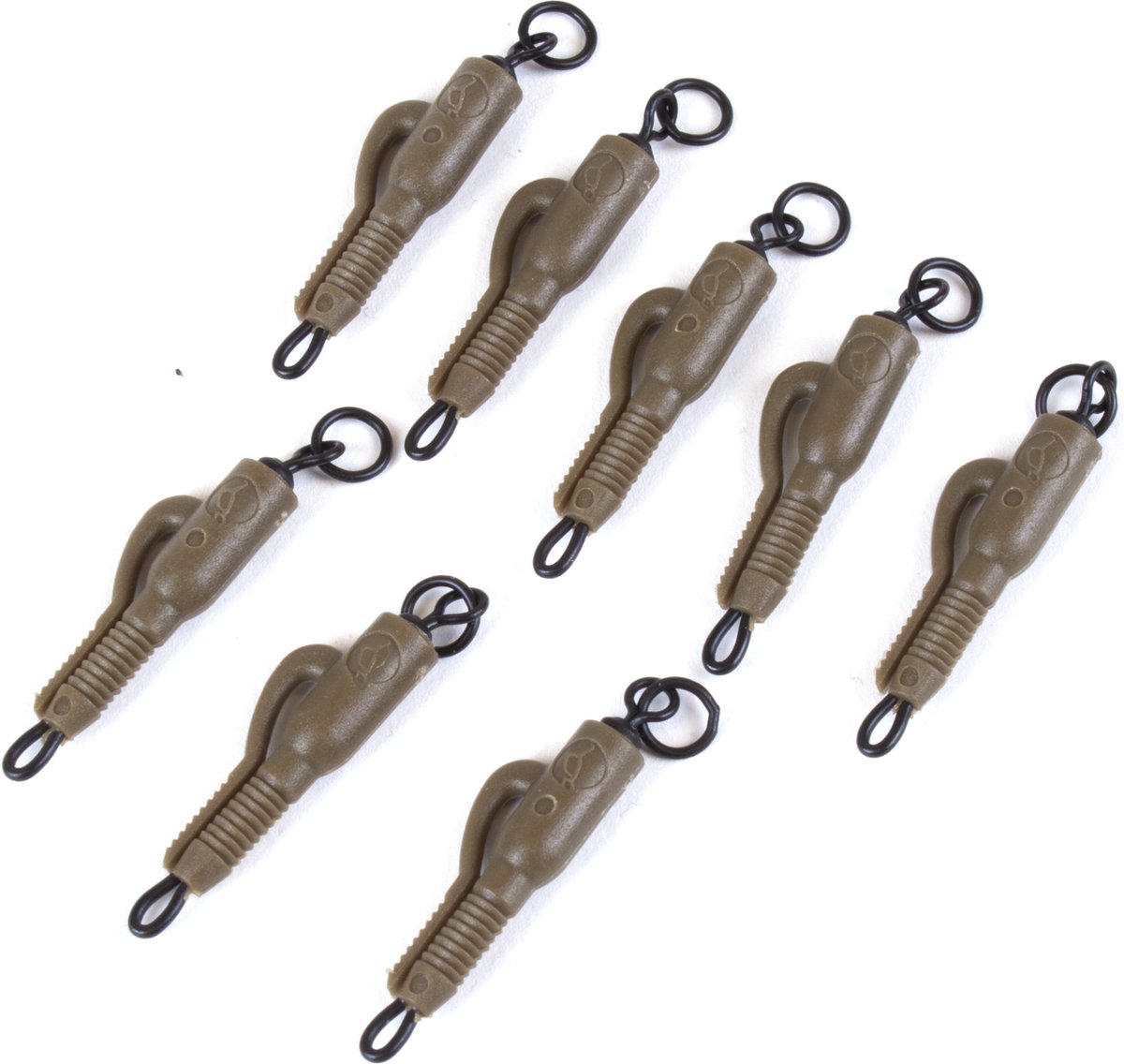 Korda Hybrid Lead clip Gravel Qty:5