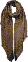 Clayre & Eef sjaal 85x180cm groen