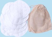 10 tampons en coton lavables réutilisables - tampons en coton durables - respectueux de l' Environnement - 10cmx10cm