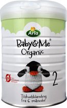 Arla Baby & me Biologische opvolgmelk standaard 2 melkpoeder (vanaf 6 maanden)