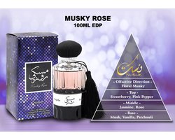 Nusuk Musky Rose eau de parfum spray (unisex) 100 ml
