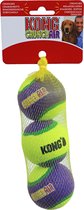 Kong hond Crunchair tennisbal, medium net a 3 stuks