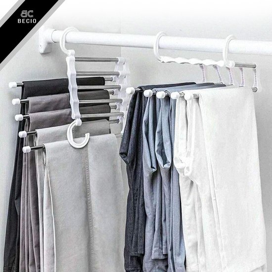 Cintre multiple pour pantalon 5 en 1 Hanglite InnovaGoods à prix