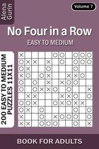 No Four in a Row puzzle book for Adults