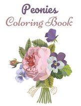 Peonies Coloring Book