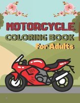 Motorcycle Coloring Book for Adults