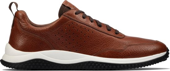 Clarks - Heren schoenen - Puxton Lace - G - bruin - maat 7,5 | bol.com