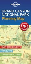 Carte de planification du parc national Lonely Planet du Grand Canyon