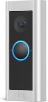 Bol.com Ring Video Deurbel Pro 2 - Bedraad - 1536p HD+ video - Zilver aanbieding