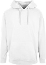 Sweat à capuche oversize Basic avec capuche White - 4XL