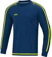 Jako Keepershirt Striker 2.0 Navy Blauw-Lemon Geel Maat S