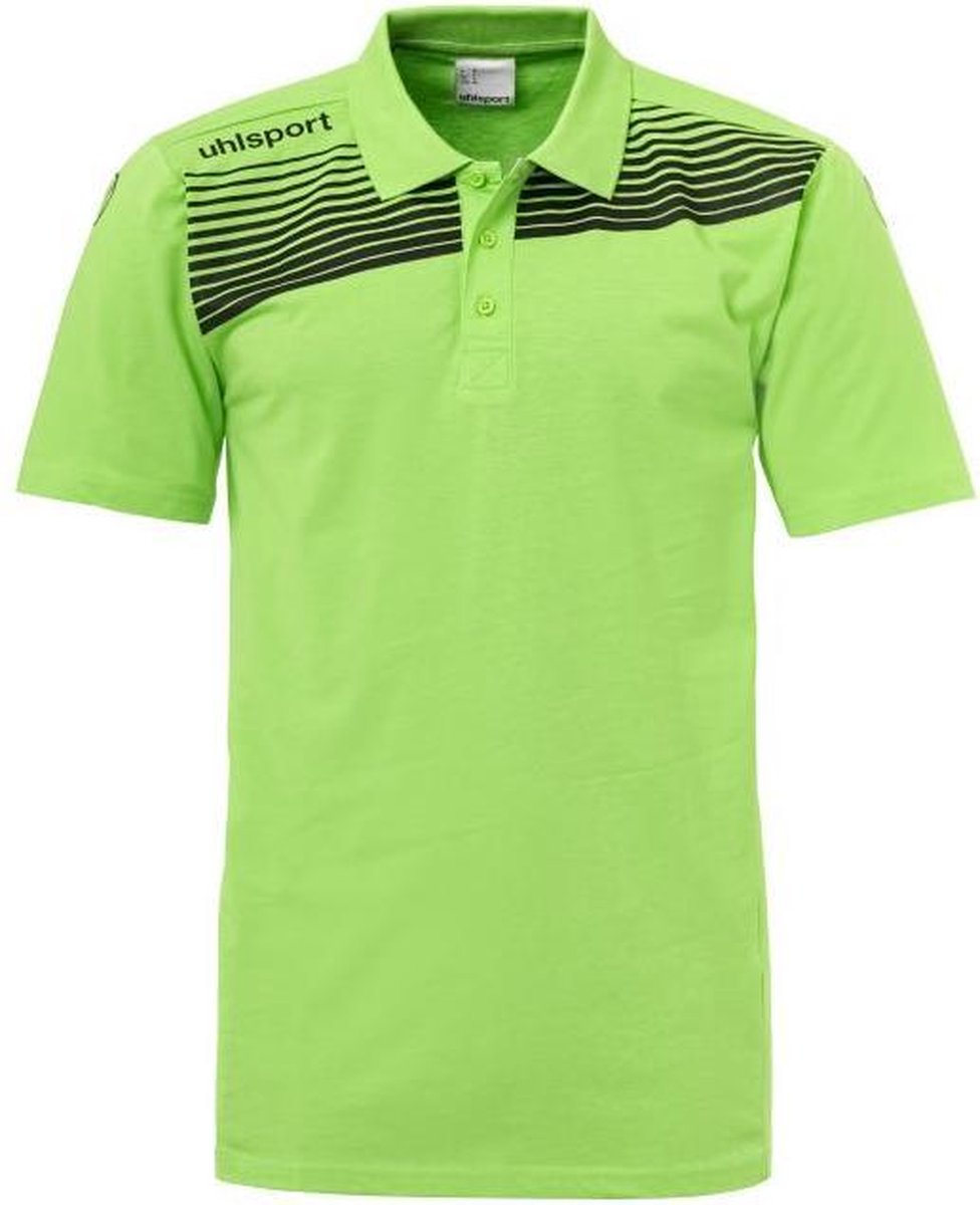 Uhlsport Liga 2.0 Polo Shirt Flash Groen-Zwart Maat M